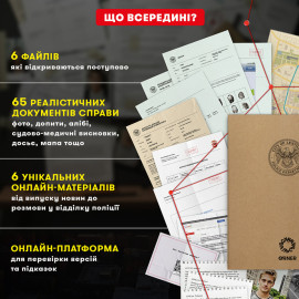 Детективная игра триллер "Полювання на мисливця" УКР